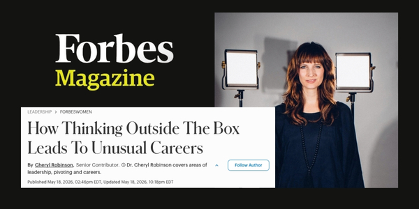 Editorial artwork for How Thinking Outside the Box Leads to Unusual Careers