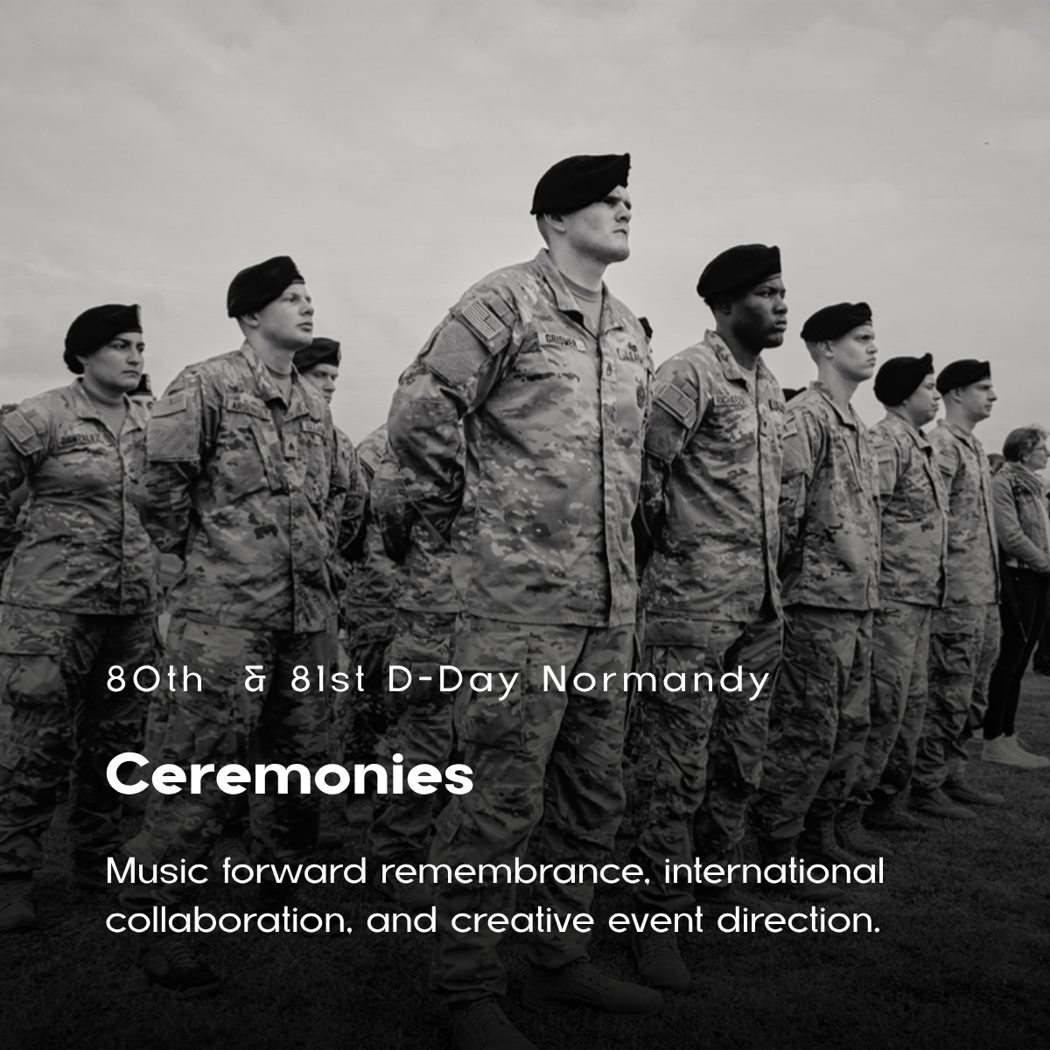 80TH & 81ST D-DAY NORMANDY — Ceremonies
